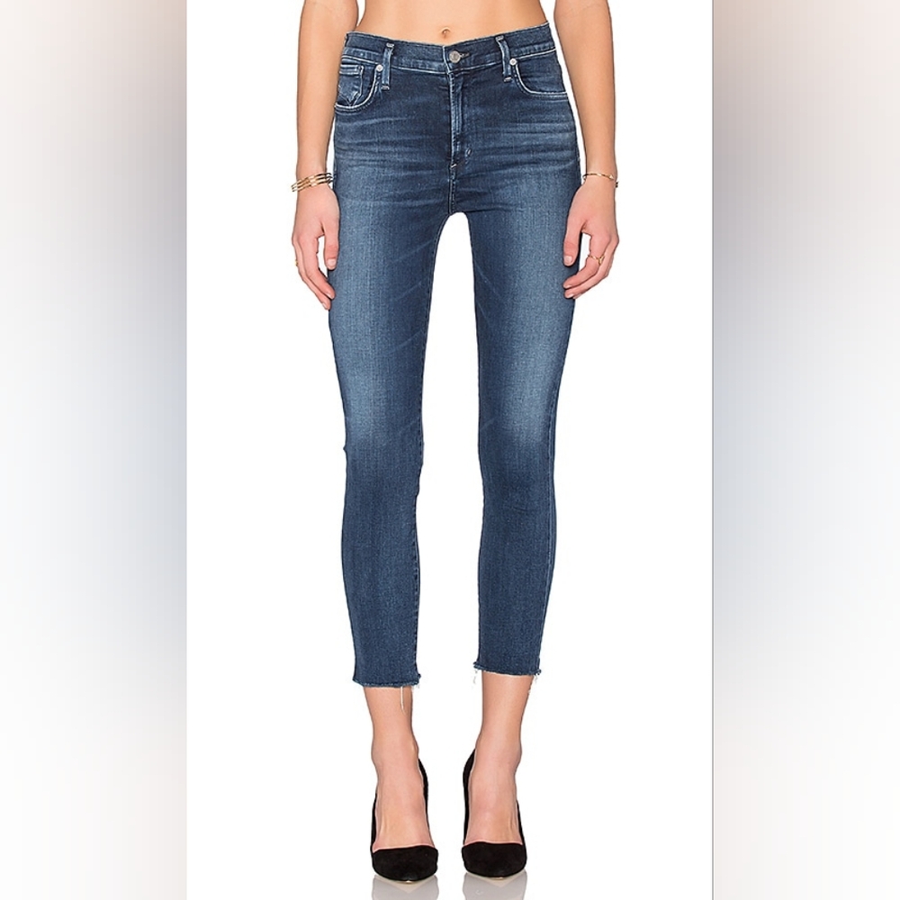 NWT Sophie High Rise Skinny Crop in Claremont AGOLDE Color: Claremont Size: 24